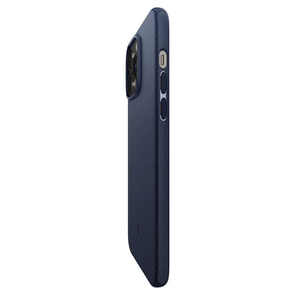 Spigen iPhone 14 Pro Max Mag Armor Σκληρή Θήκη Aramid Fiber με MagSafe - Navy Blue