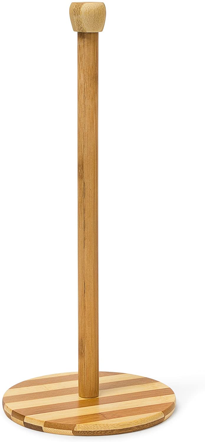 Relaxdays Βάση για Ρολό Κουζίνας από Μπαμπού - Natural - 4052025140755