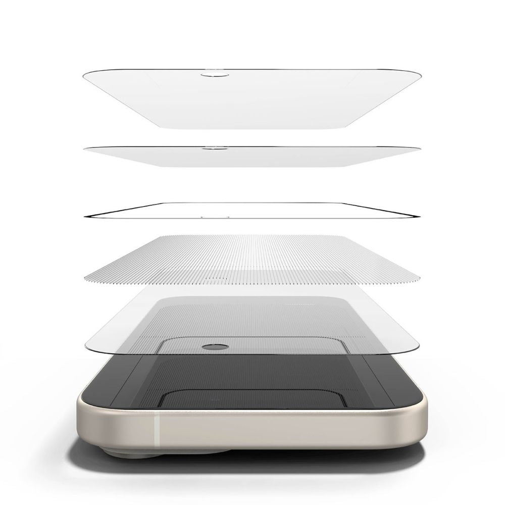 Ringke iPhone 15 TG Glass 0.3mm 2.5D 9H Tempered Glass Αντιχαρακτικό Γυαλί Οθόνης - Privacy