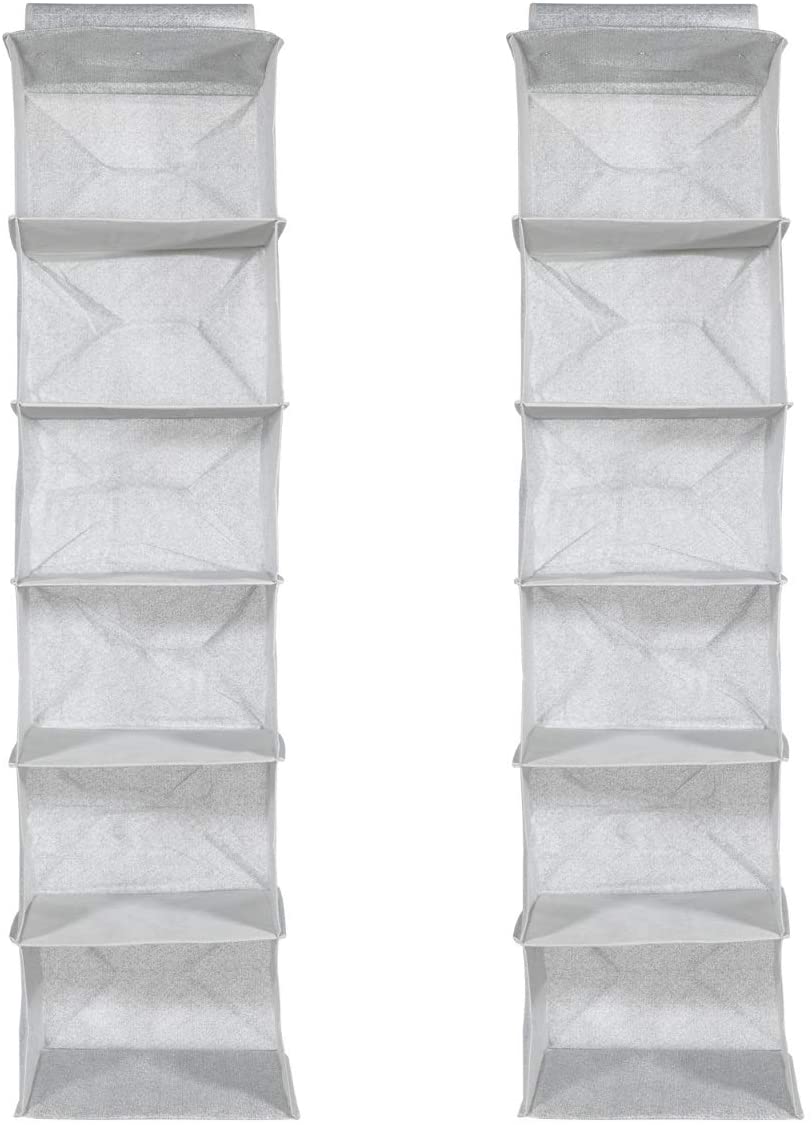 Navaris Πτυσσόμενη Ραφιέρα Ρούχων Set of 2 - Gray - 46267.22