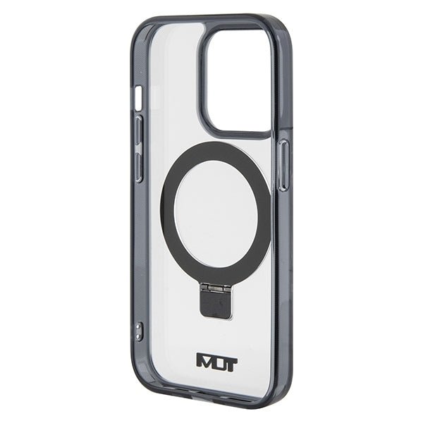 Tumi iPhone 15 Pro Max Transparent Ring Stand Magsafe Σκληρή Θήκη με Πλαίσιο Σιλικόνης και Stand / MagSafe - White - TUHMP15XSSFC