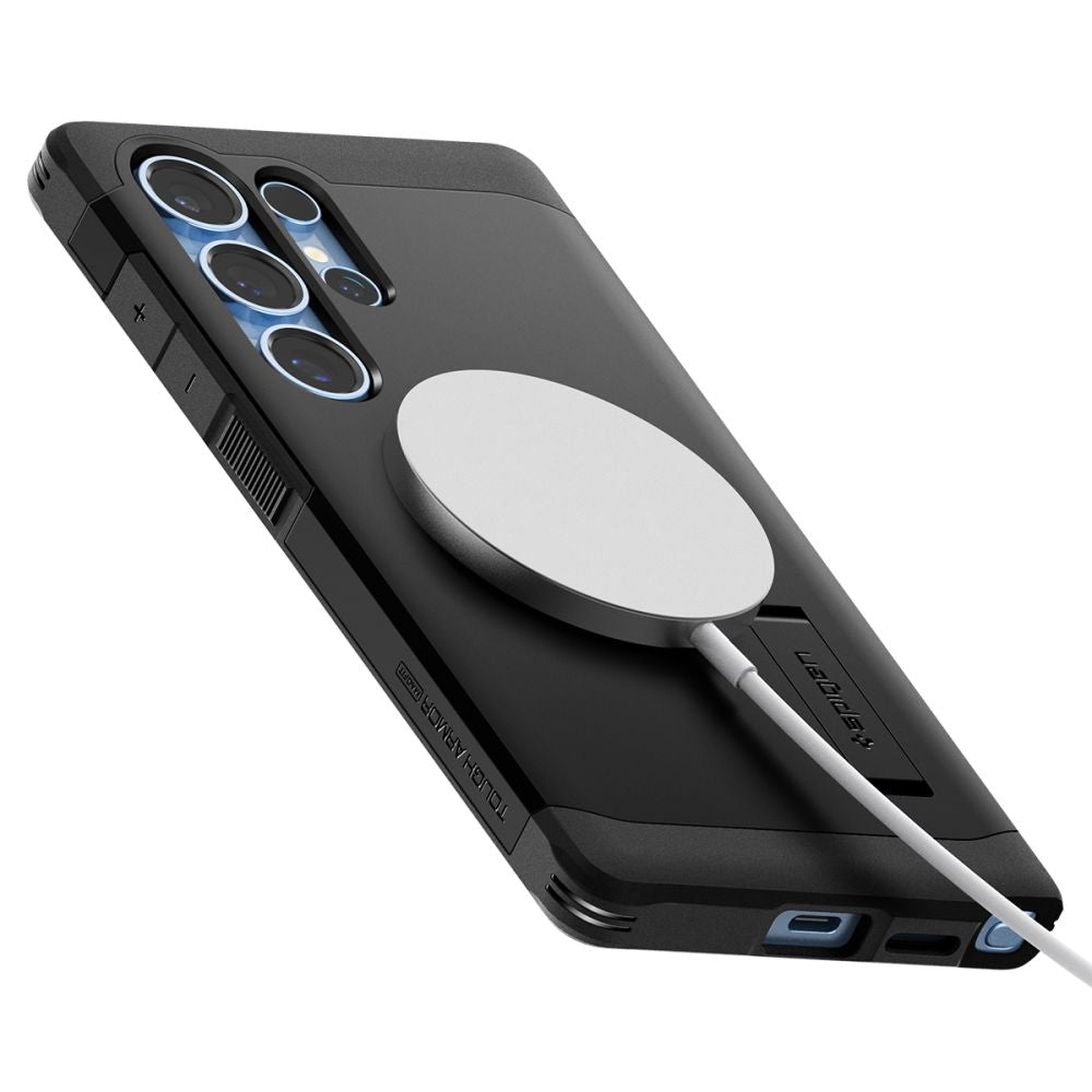 Spigen Samsung Galaxy S25 Ultra - Tough Armor Mag - Σκληρή Θήκη με MagSafe - Black