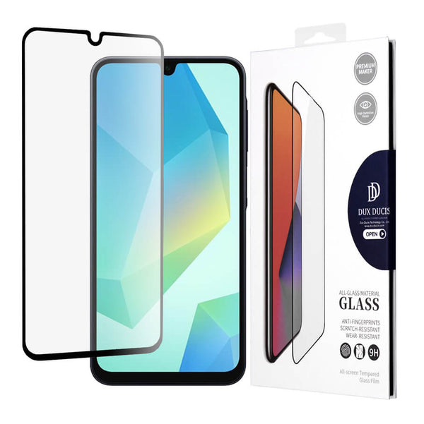 Dux Ducis Samsung Galaxy A16 4G / A16 5G - Προστασία Οθόνης - Full Screen 9H Αντιχαρακτικό Γυαλί Tempered Glass - Διάφανο / Μαύρο