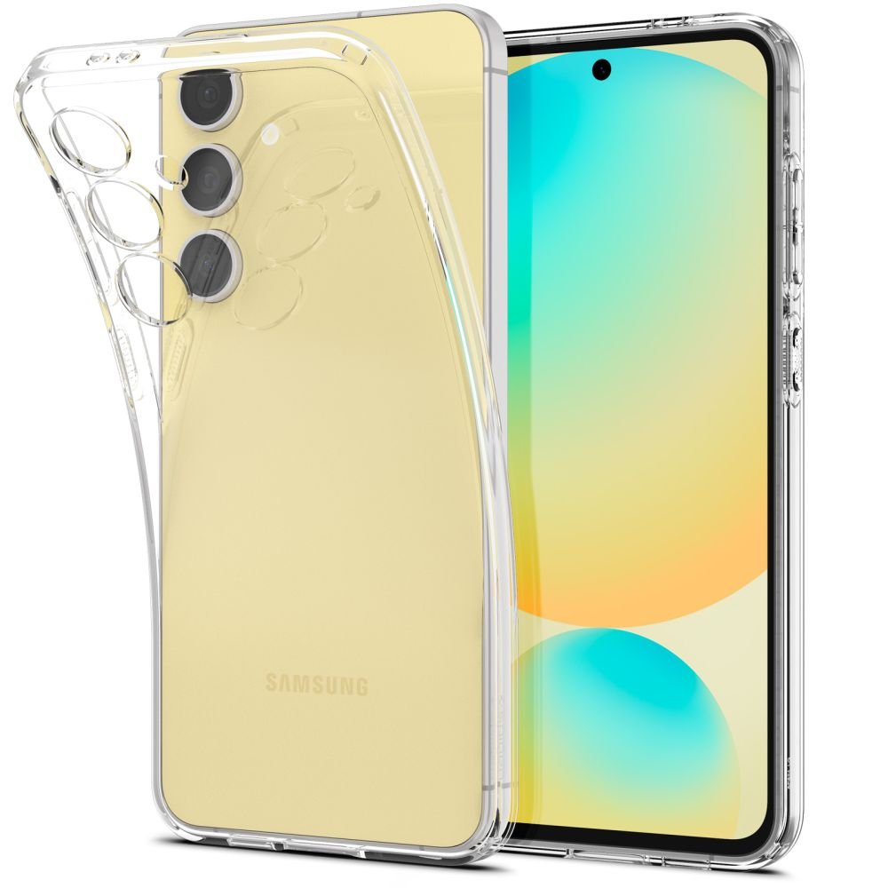 Spigen Samsung Galaxy S24 FE - Liquid Crystal Θήκη Σιλικόνης - Crystal Clear