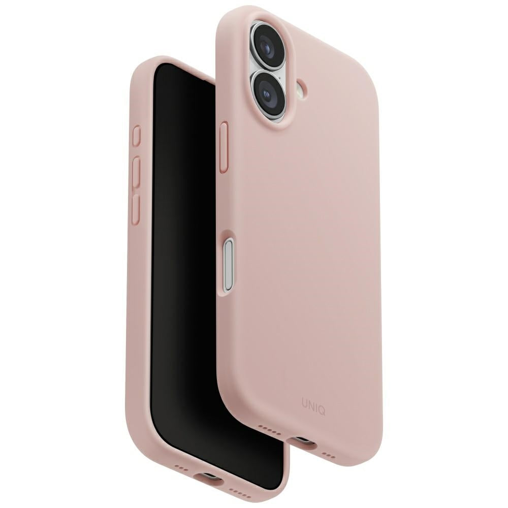 Uniq iPhone 17 - Lino - Θήκη Σιλικόνης με MagSafe - Pink