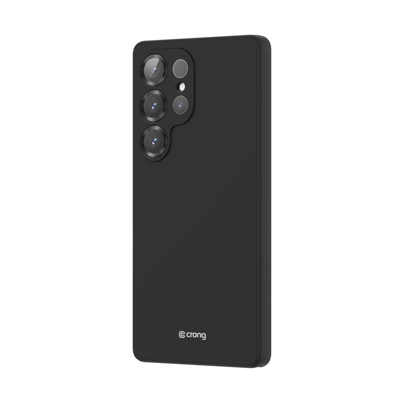 Crong Samsung Galaxy S25 Ultra Cover Θήκη Σιλικόνης - Black