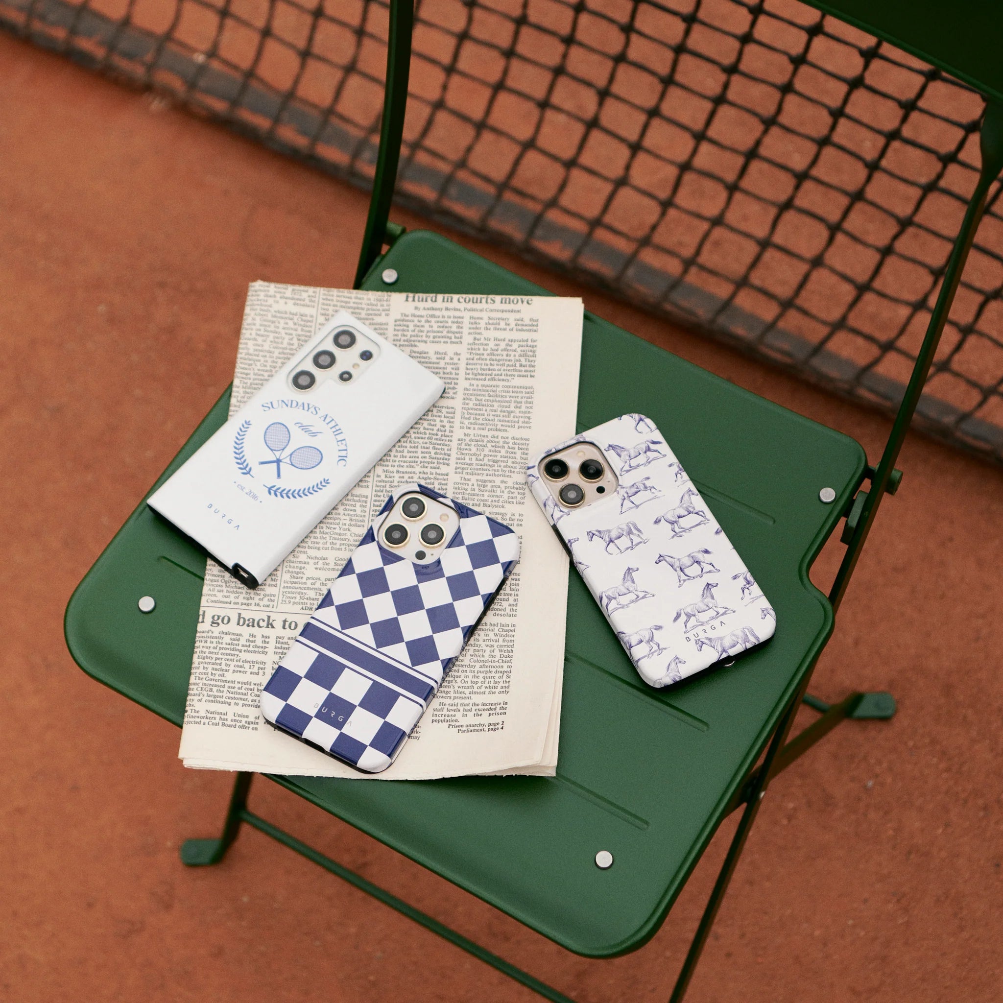 Burga Samsung Galaxy A35 5G Fashion Tough Σκληρή Θήκη - Derby Race