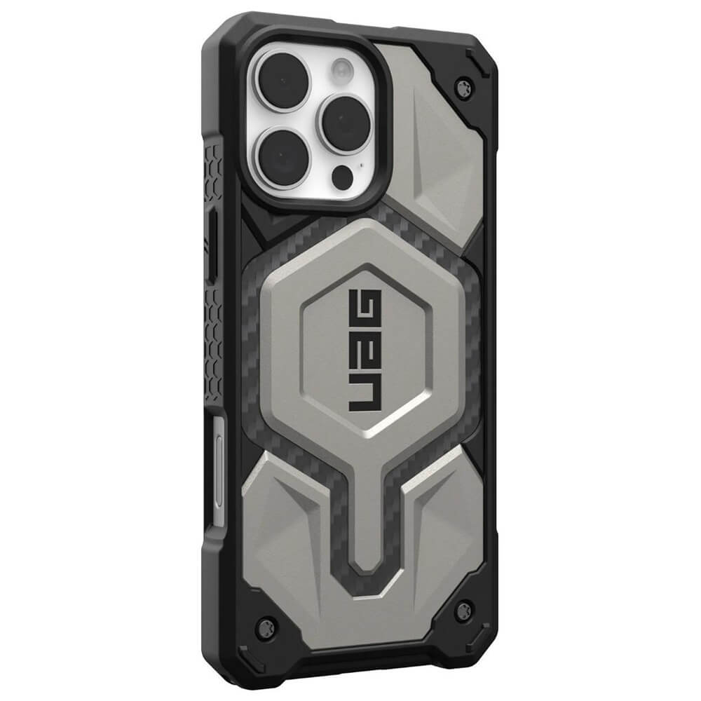 UAG iPhone 16 Pro Monarch Pro Series Σκληρή Θήκη με MagSafe - Titanium