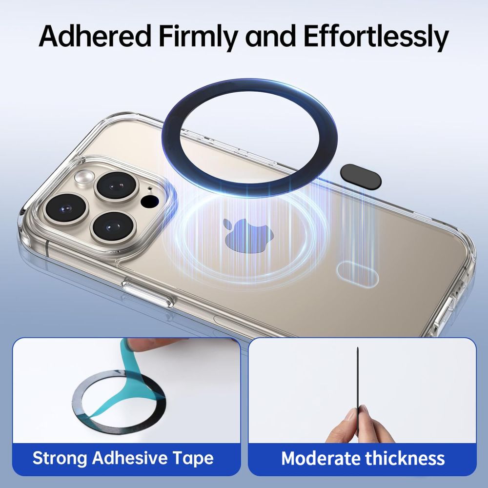 Tech-Protect MMP-100 Magnetic Δακτύλιος MagSafe - 2 Τεμάχια - Black / White