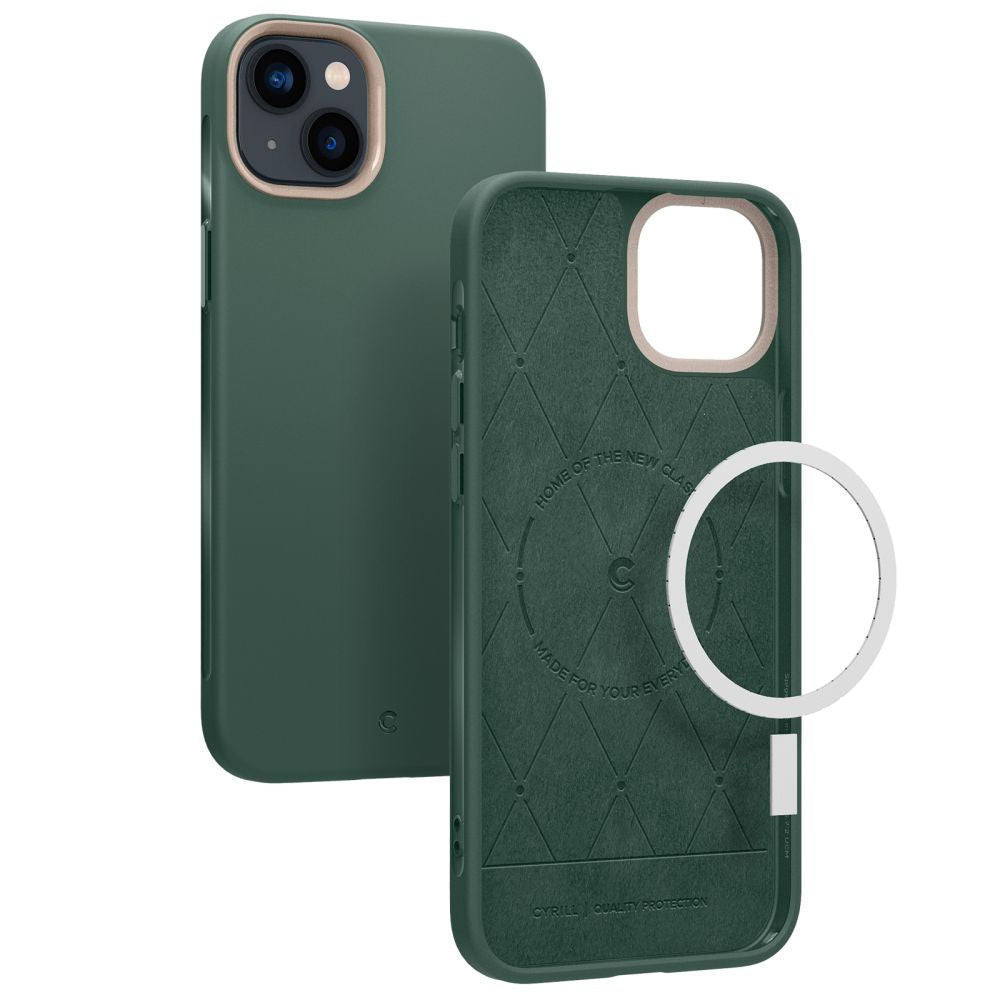 Spigen Cyrill iPhone 14 Plus / iPhone 15 Plus Ultra Color Mag Θήκη Σιλικόνης TPU με MagSafe - Kale