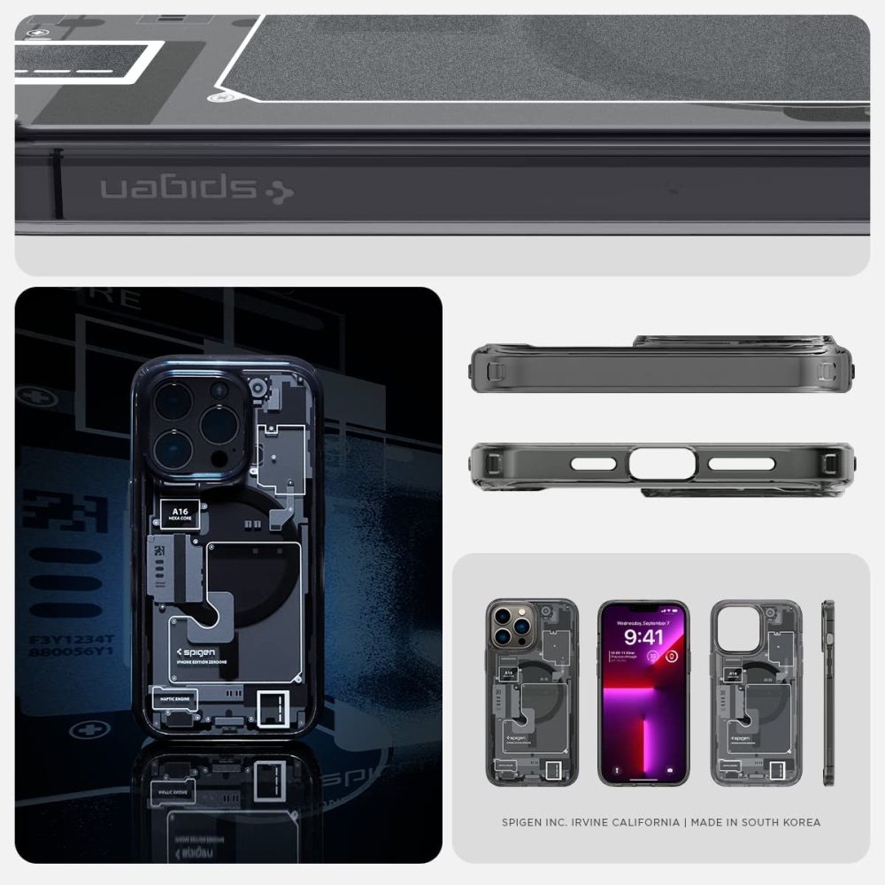 Spigen iPhone 13 Pro Max Ultra Hybrid Mag Σκληρή Θήκη με Πλαίσιο Σιλικόνης Και MagSafe - Zero One