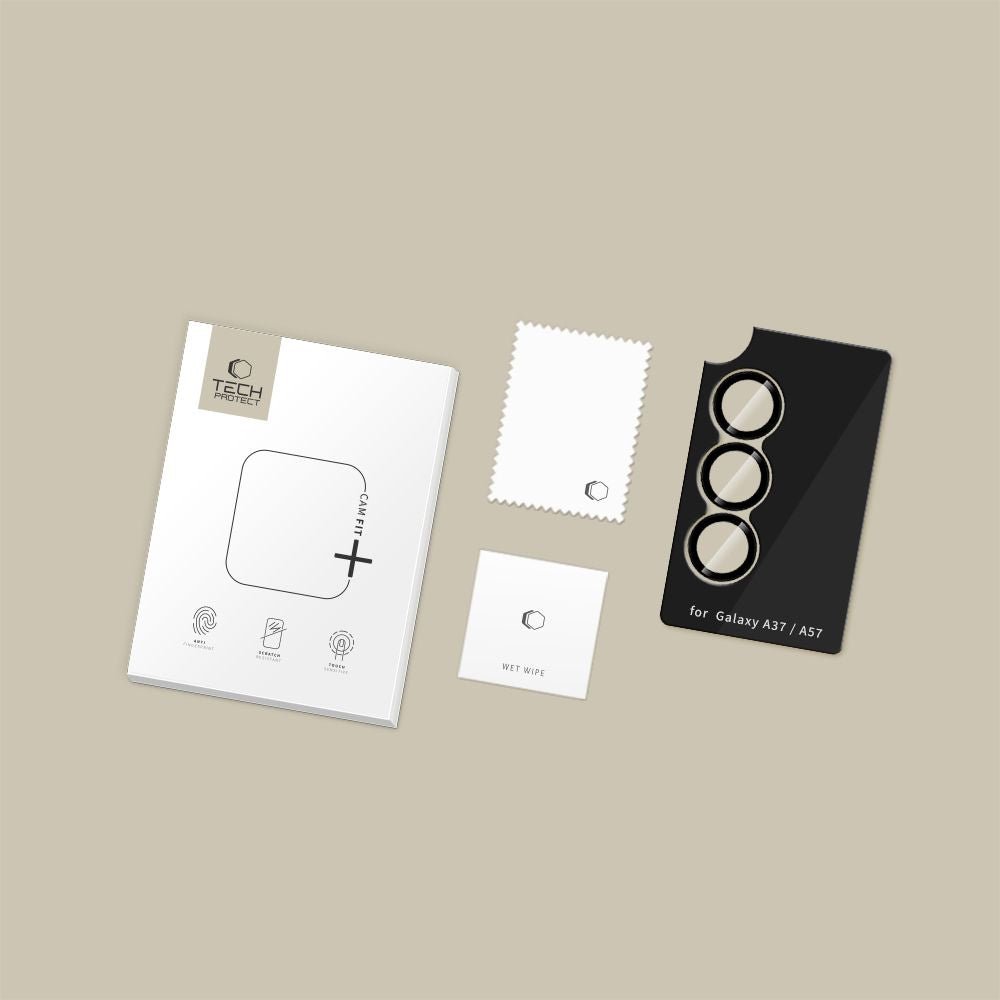 Tech - Protect Samsung Galaxy A37 / A57 5G - Αντιχαρακτικό Γυαλί για την Κάμερα - Camring Fit+ - Clear