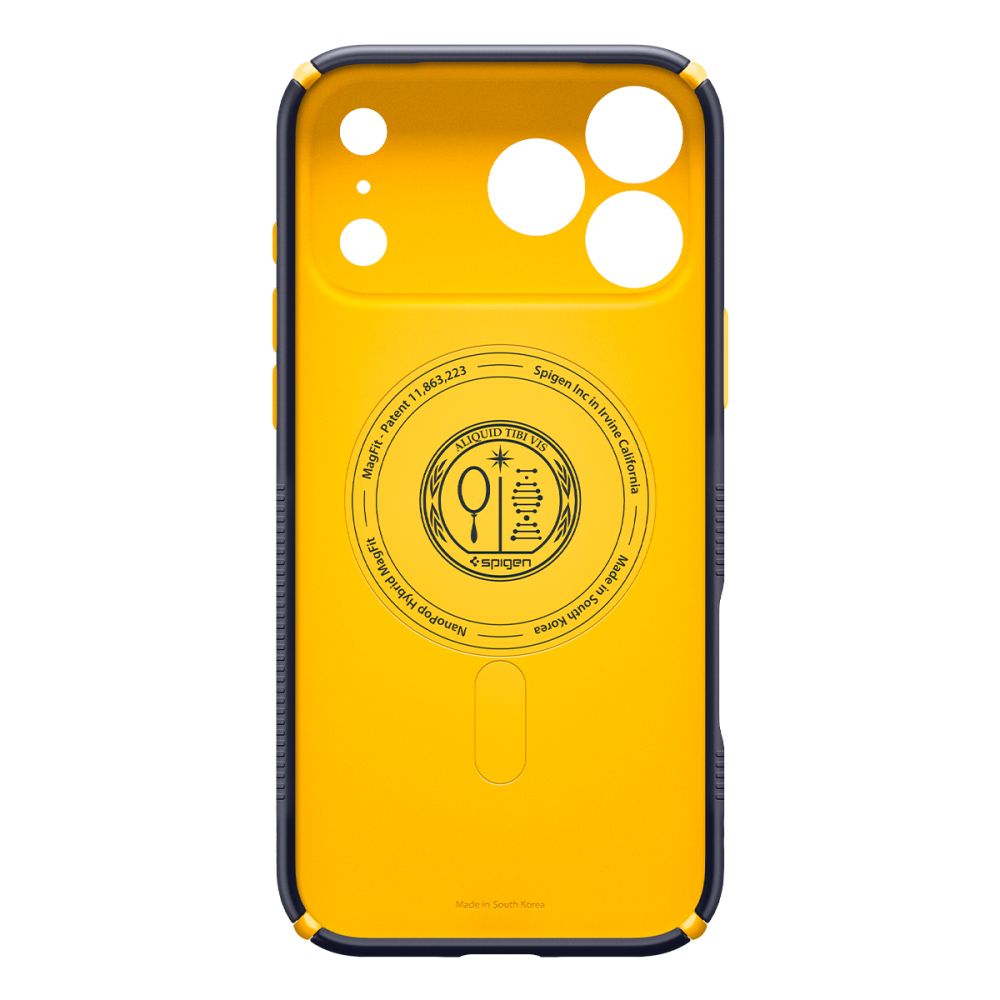 Spigen iPhone 18 Pro / iPhone 17 Pro - Σκληρή Θήκη με Πλαίσιο Σιλικόνης και MagSafe - Nano Pop Hybrid Mag - Blueberry Nany