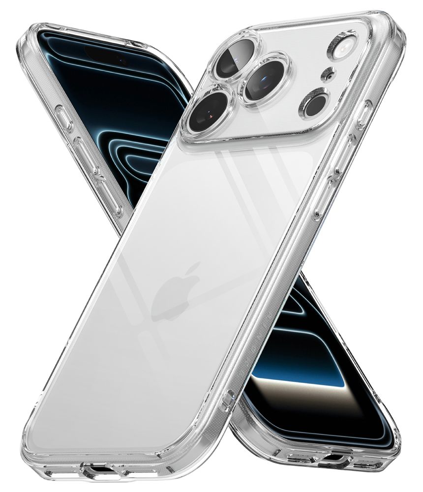 Ringke iPhone 18 Pro Max / iPhone 17 Pro Max - Σκληρή Θήκη με Πλαίσιο Σιλικόνης - Fusion - Διάφανη