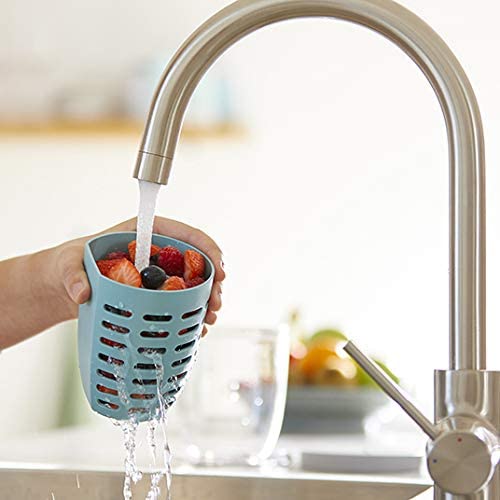 Mepal Fruit and Veggie Pot Ellipse - Δοχείο για Φρούτα και Λαχανικά - BPA Free - 600ml - Nordic Blue