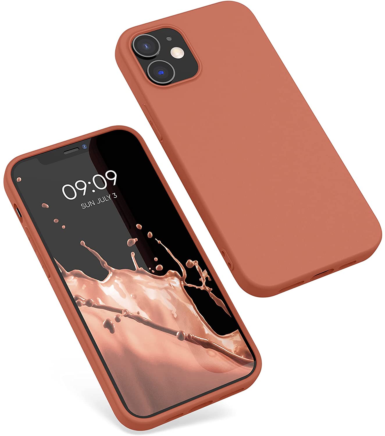 KW iPhone 12 / iPhone 12 Pro Θήκη Σιλικόνης TPU - Blush Beauty - 53938.215