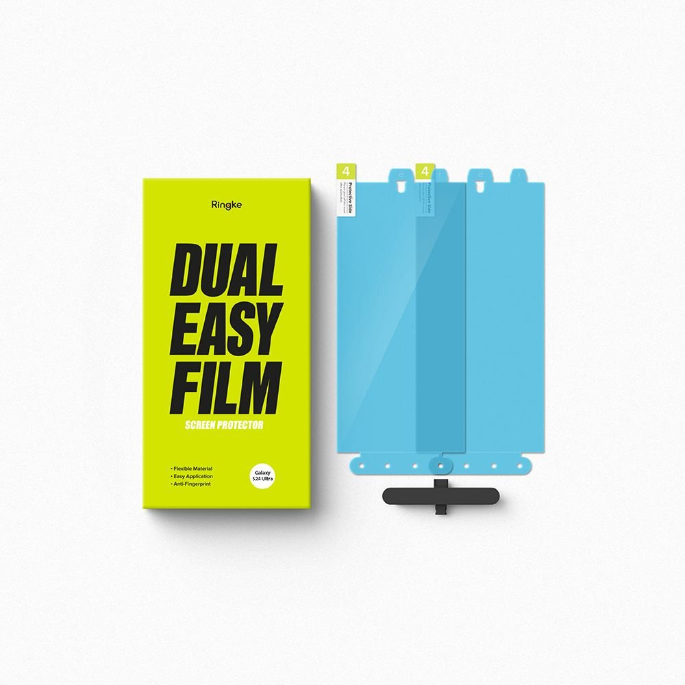 Ringke Samsung Galaxy S24 Ultra Dual Easy Full Cover - Προστατευτική Μεμβράνη Οθόνης - 2 Τεμάχια - Διάφανα
