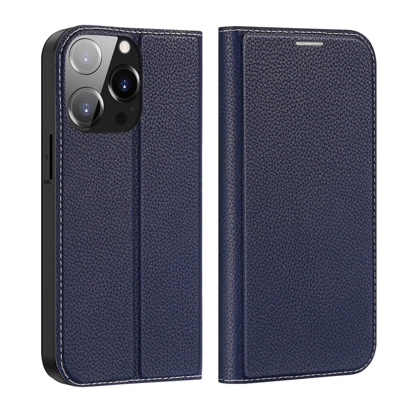 Dux Ducis iPhone 14 Pro Skin X2 Flip Stand Case Θήκη Βιβλίο - Blue