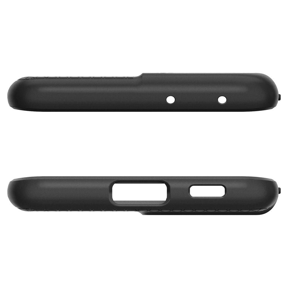 Spigen Samsung Galaxy S21 Ultra Liquid Air Θήκη Σιλικόνης - Matte Black