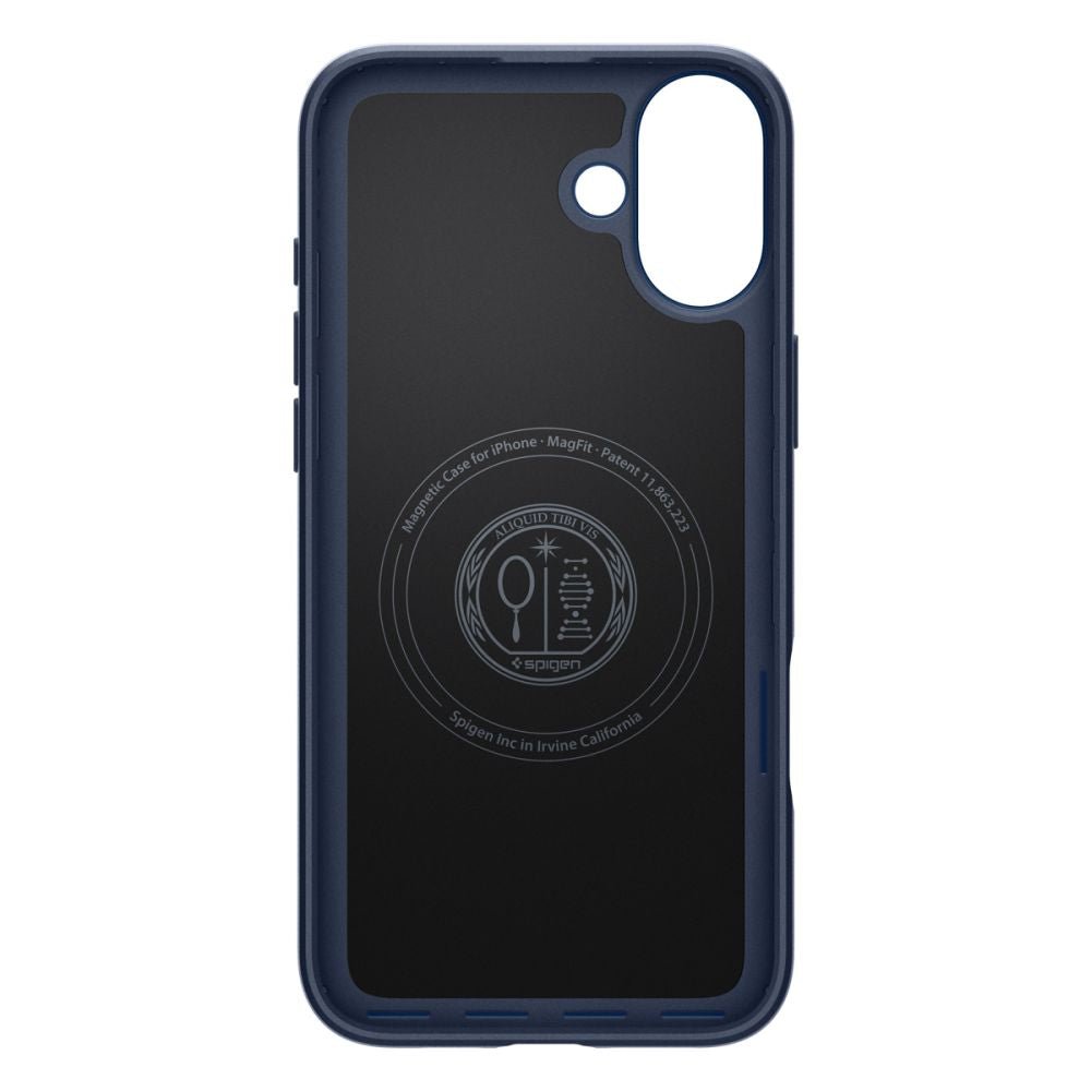 Spigen iPhone 16 Thin Fit Mag Θήκη με MagSafe - Navy Blue