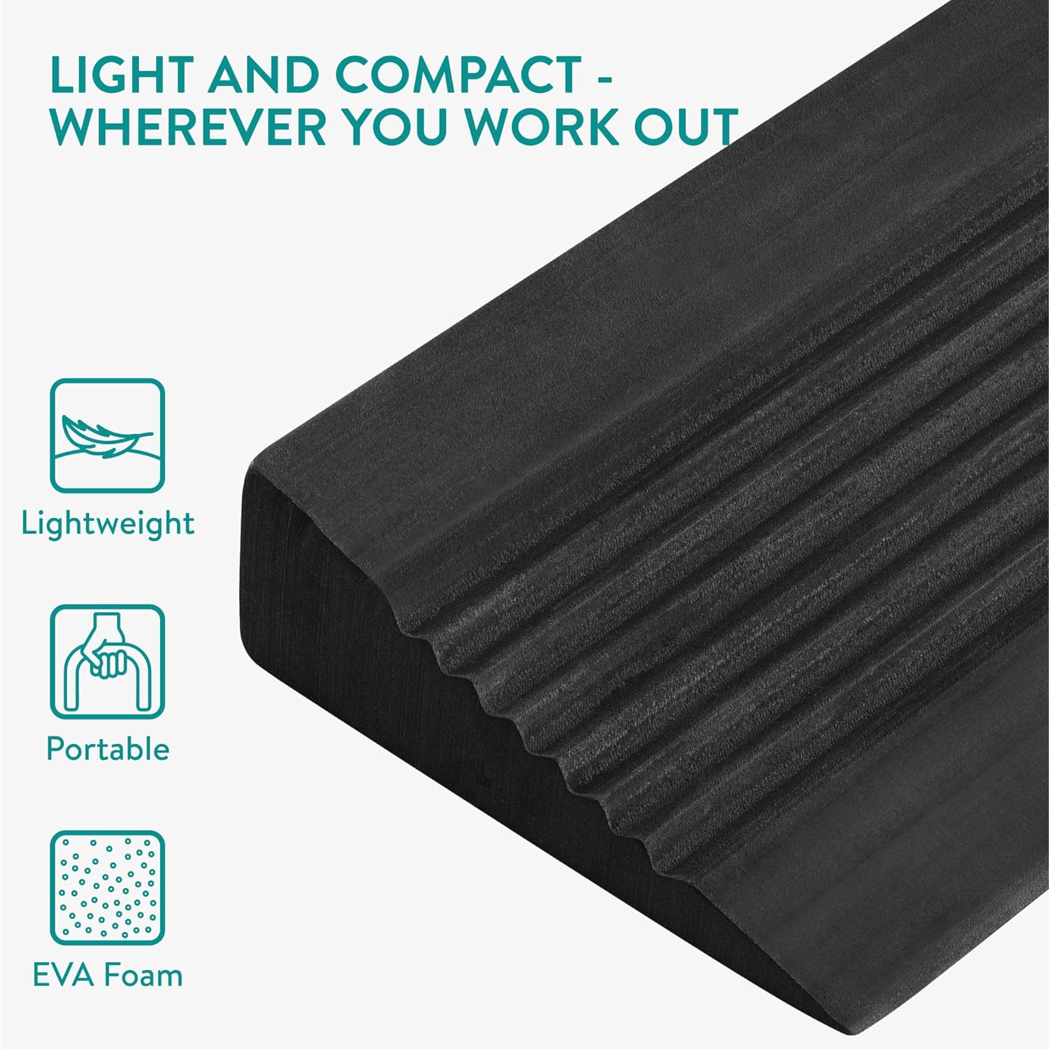 Navaris Σφήνα Ημικαθισμάτων / Squat - Black - 61740.02