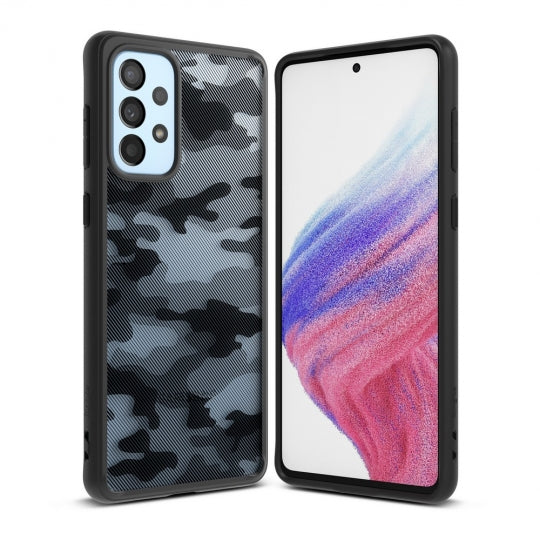 Ringke Samsung Galaxy A53 5G Fusion Σκληρή Θήκη με Πλαίσιο Σιλικόνης - Black - Camo