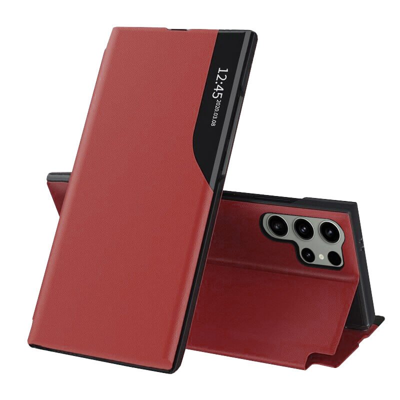 Techsuit Samsung Galaxy S25 Ultra - eFold Series - Θήκη Βιβλίο - Red
