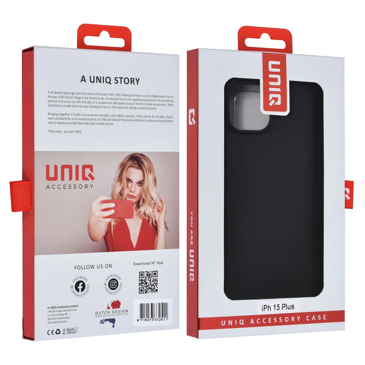 Tuniq iPhone 15 Plus / 14 Plus Θήκη Σιλικόνης - Μαύρη