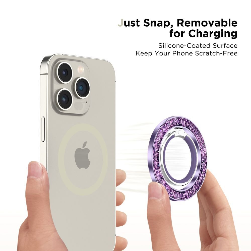 Tech - Protect MMR200 Magsafe Ring Holder - Δαχτυλίδι Συγκράτησης Κινητού - Βάση Στήριξης - Purple
