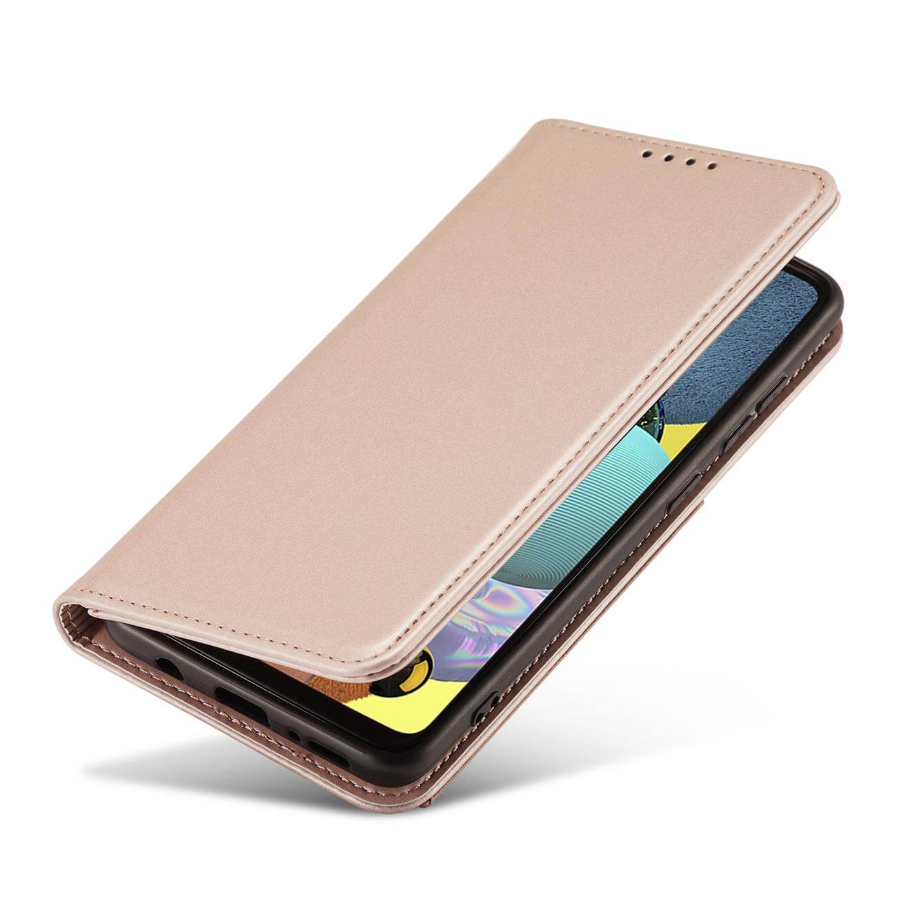 OEM Xiaomi Redmi Note 11 Pro / Note 11 Pro 5G Magnet Card Wallet Case Θήκη Πορτοφόλι Stand - Pink