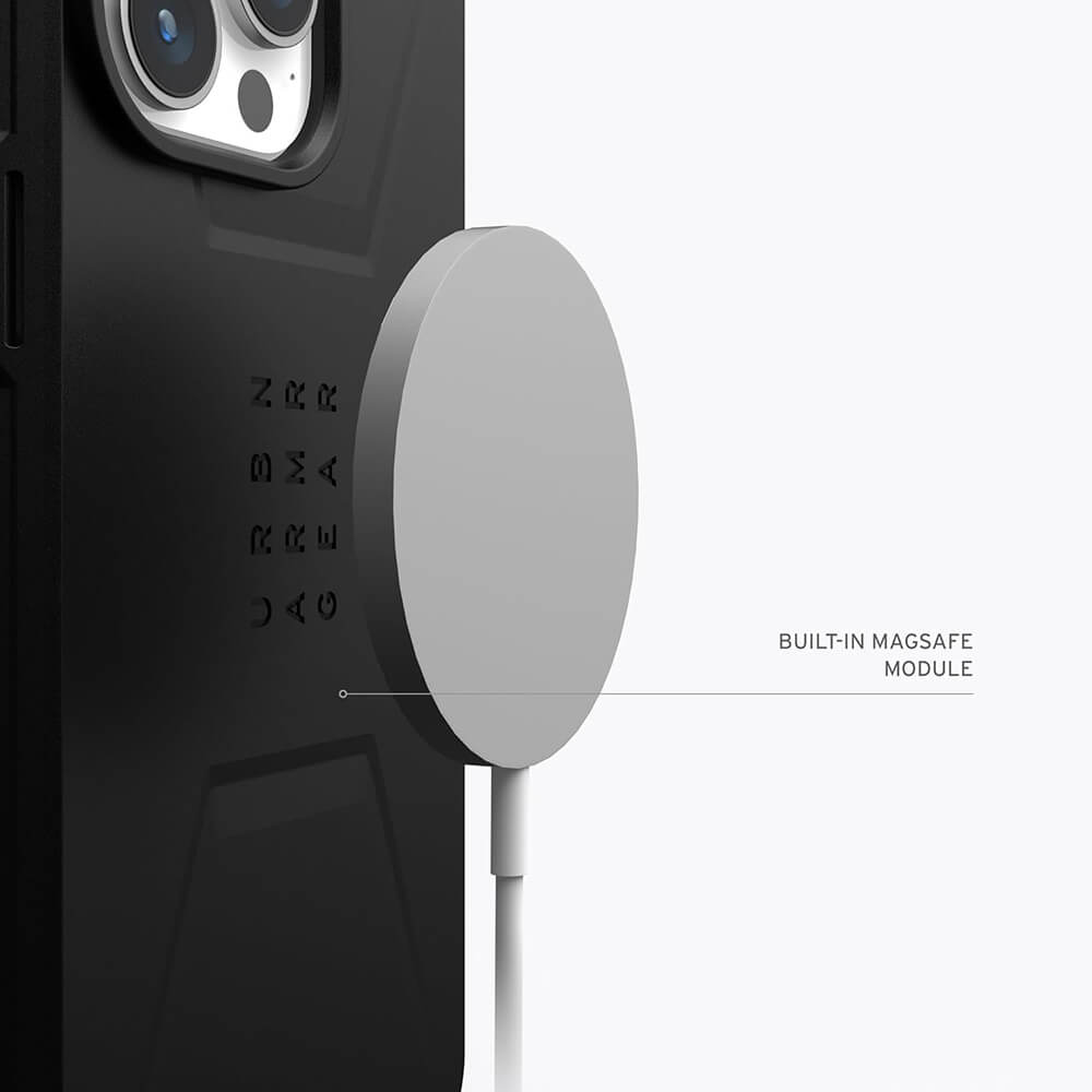 UAG iPhone 16 Pro Essential Armor MagSafe Θήκη Σιλικόνης TPU με MagSafe - Black