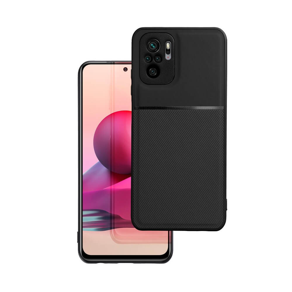 Forcell Xiaomi Redmi Note 11 Pro / Note 11 Pro 5G Noble Σκληρή Θήκη με Πλαίσιο Σιλικόνης - Black