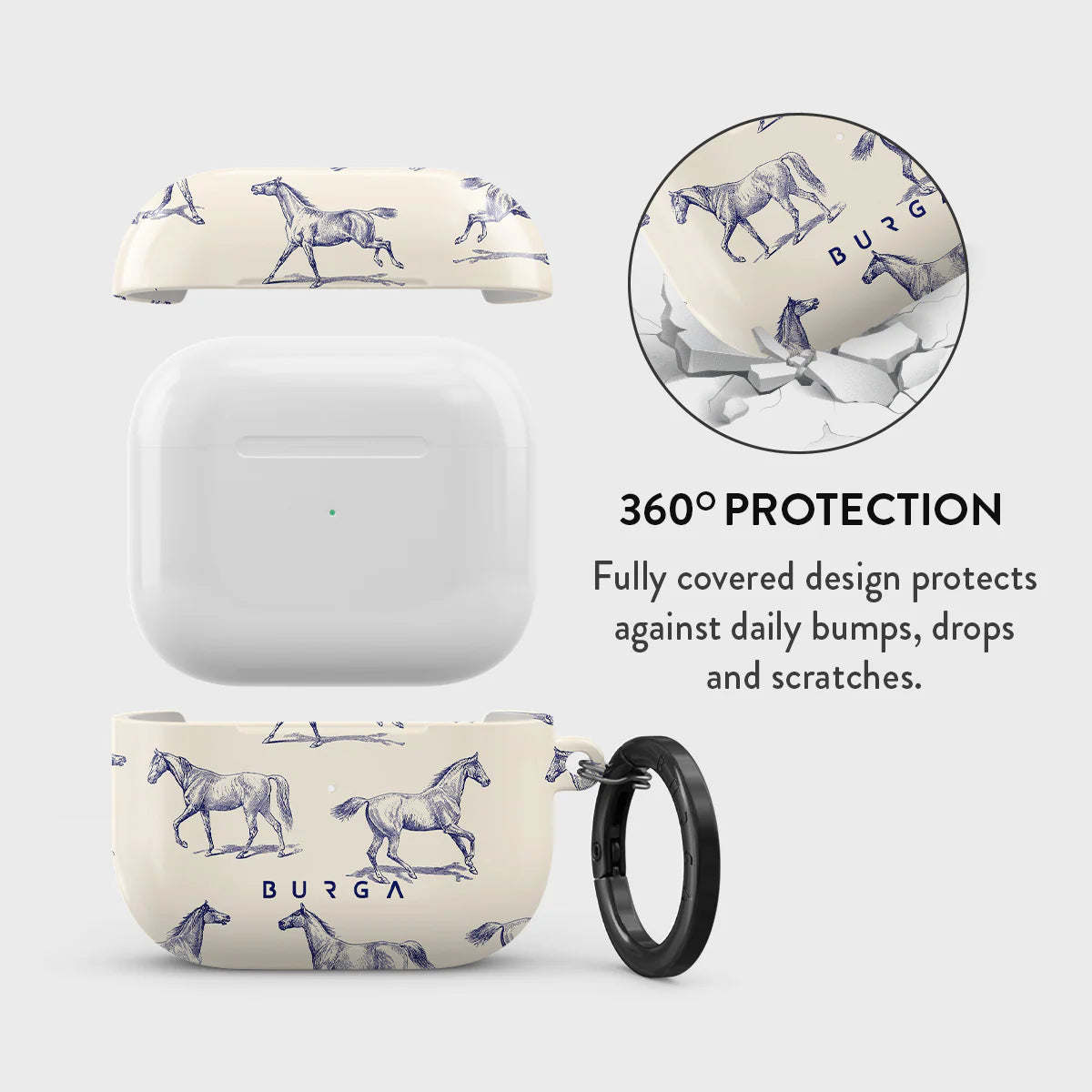 Burga AirPods 3 Σκληρή Θήκη - Derby Race