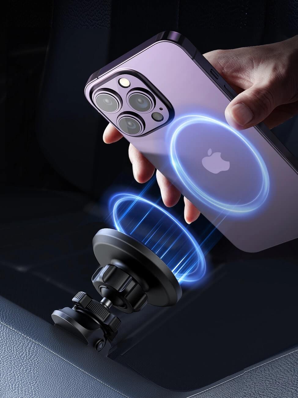 Joyroom Universal Μαγνητική Βάση Αυτοκινήτου Αεραγωγού - Black - JR-ZS366