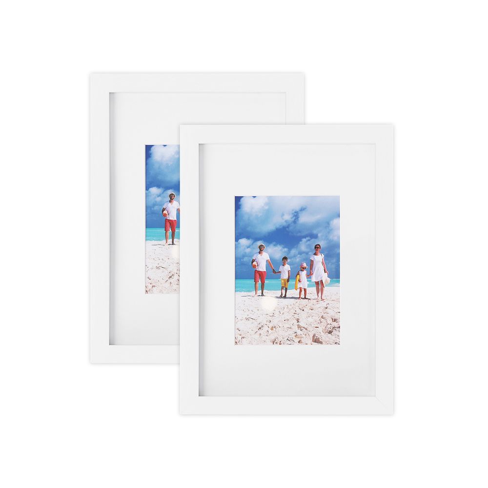 Songmics Σετ με 2 Κορνίζες - White - RPF04WT