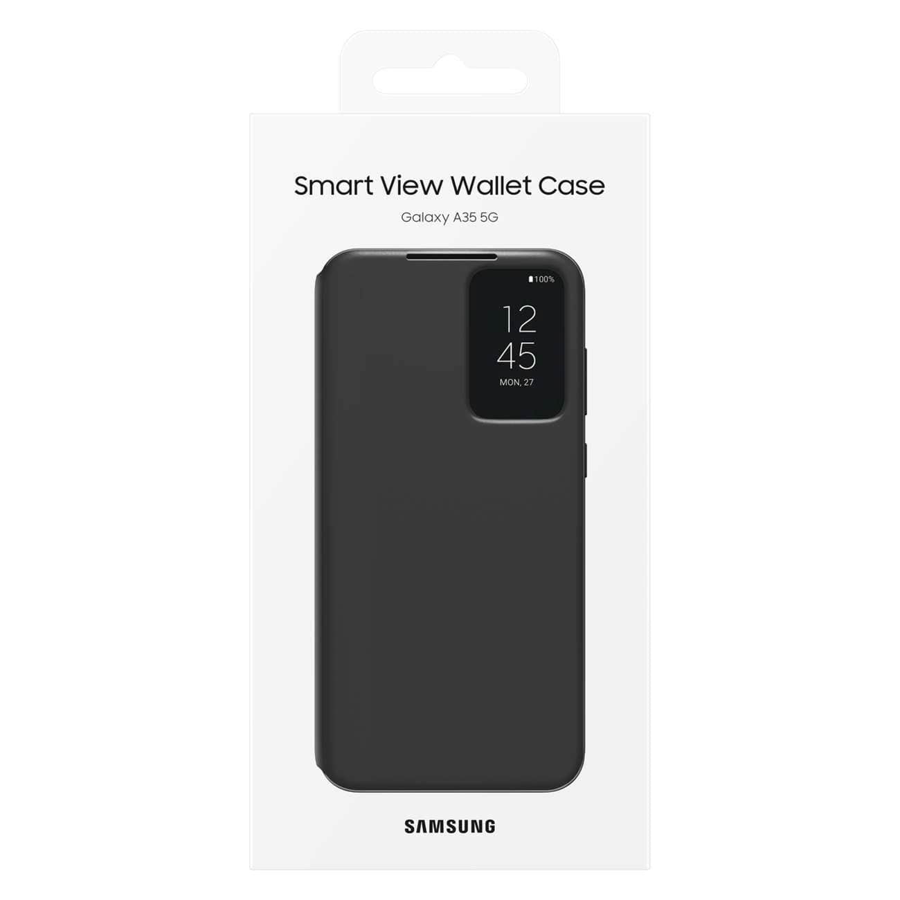 Samsung Smart View Cover Samsung Galaxy A35 5G Θήκη Πορτοφόλι - Black - EF-ZA356CBEGWW