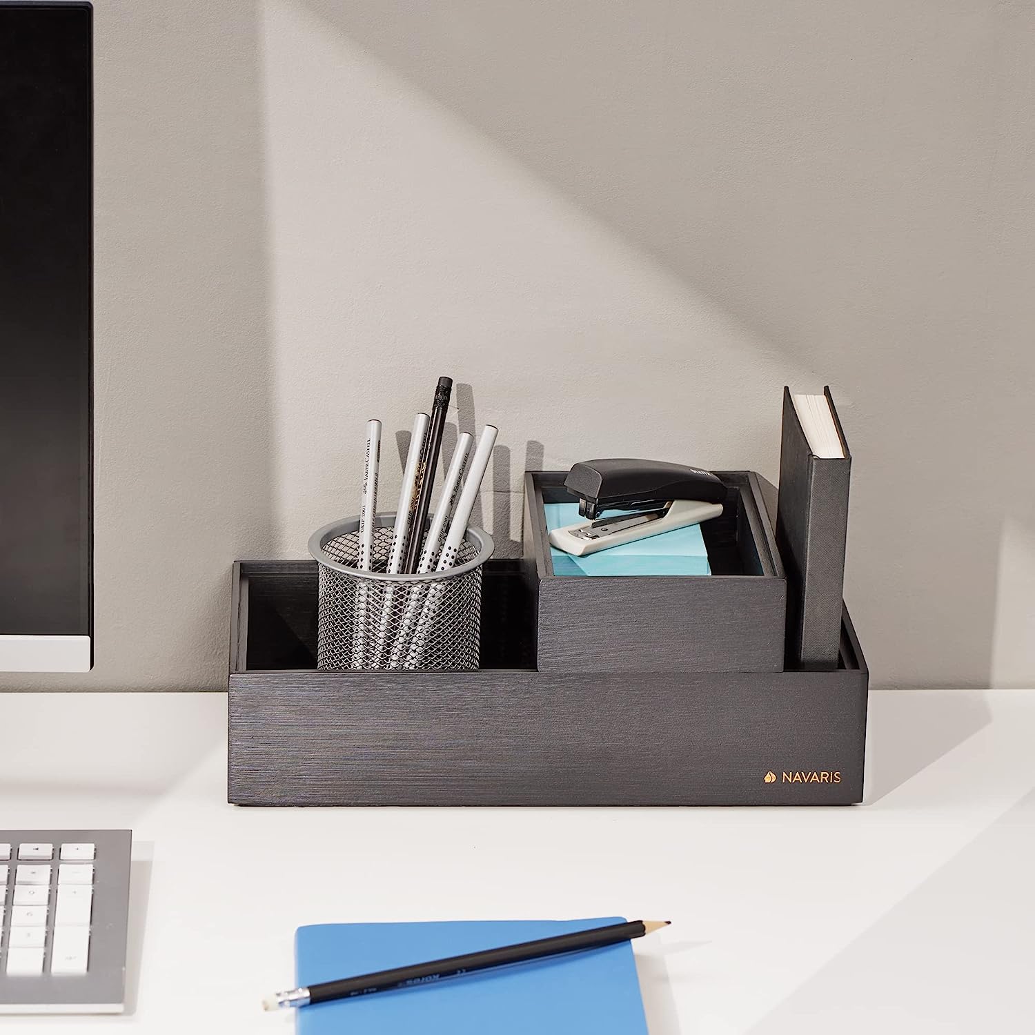 Navaris Σετ με 2 Κουτιά Αποθήκευσης - Black - 51864.03