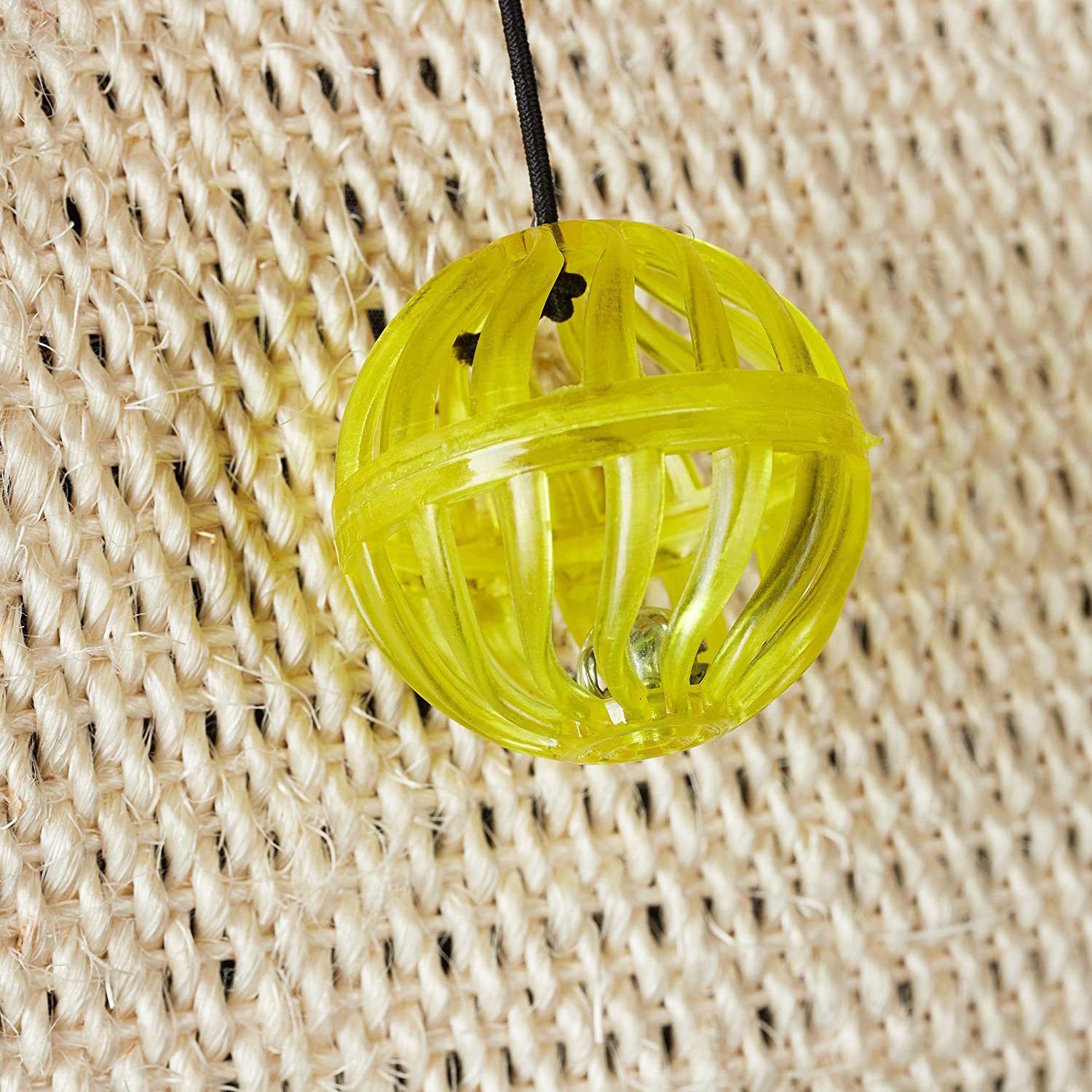 Relaxdays Ονυχοδρόμιο με Μπαλάκι για Γάτες - 55 x 22 x 10 cm - Colorful - 4052025239398