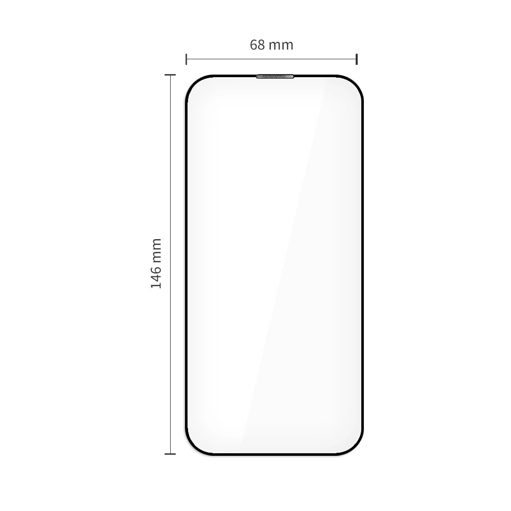 Tech-Protect iPhone 17 - Quick Set+ - Σετ με 2 Full Screen Αντιχαρακτικά Γυαλιά Οθόνης με Οδηγό Τοποθέτησης - Black