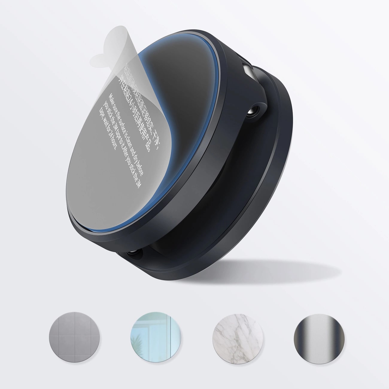 Baseus MagPro Self-adhesive Αναδιπλούμενη Αυτοκόλλητη Μαγνητική Βάση Στήριξης Κινητού - Black - B10564101121-00