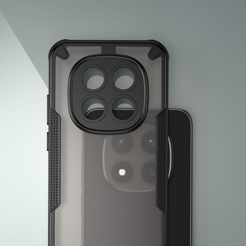 Tech - Protect Xiaomi Redmi Note 15 Pro 5G - Σκληρή Θήκη με Πλαίσιο Σιλικόνης - Rugged Shield - Matte Black
