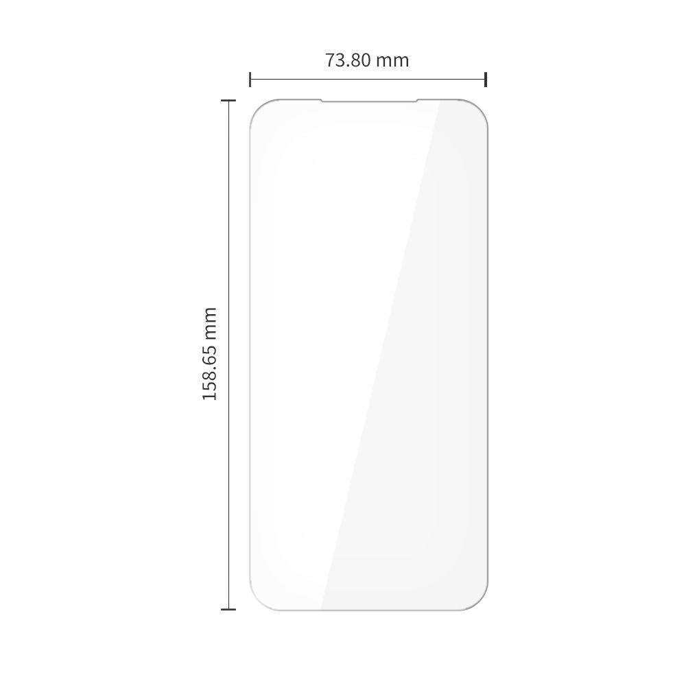 Tech - Protect Samsung Galaxy A37 / A57 5G - Αντιχαρακτικό Γυαλί Οθόνης - Glass Fit+ - 2 Τεμάχια - Clear