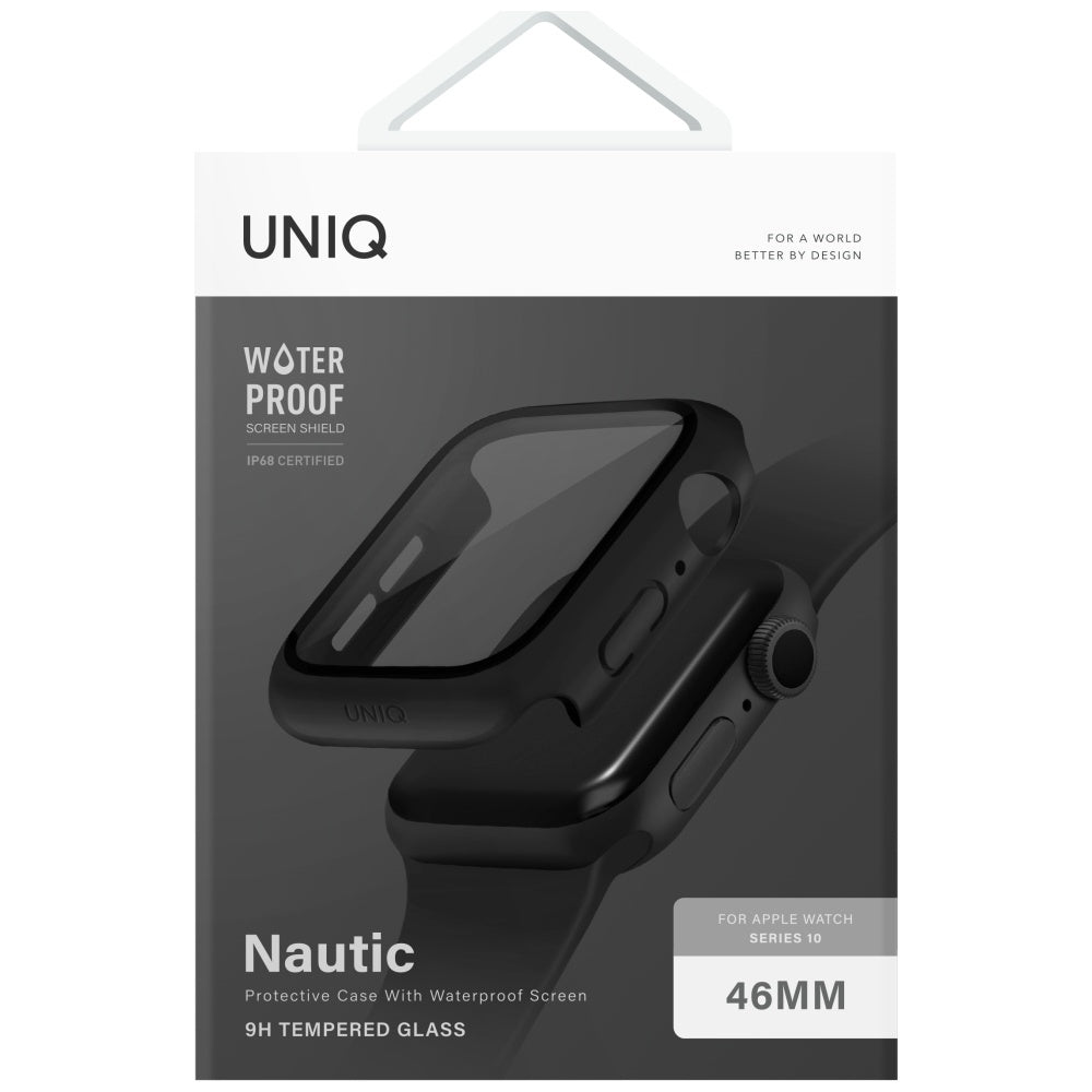 Uniq Θήκη Apple Watch 10/11 - 46mm - Nautic Protective Case - Black