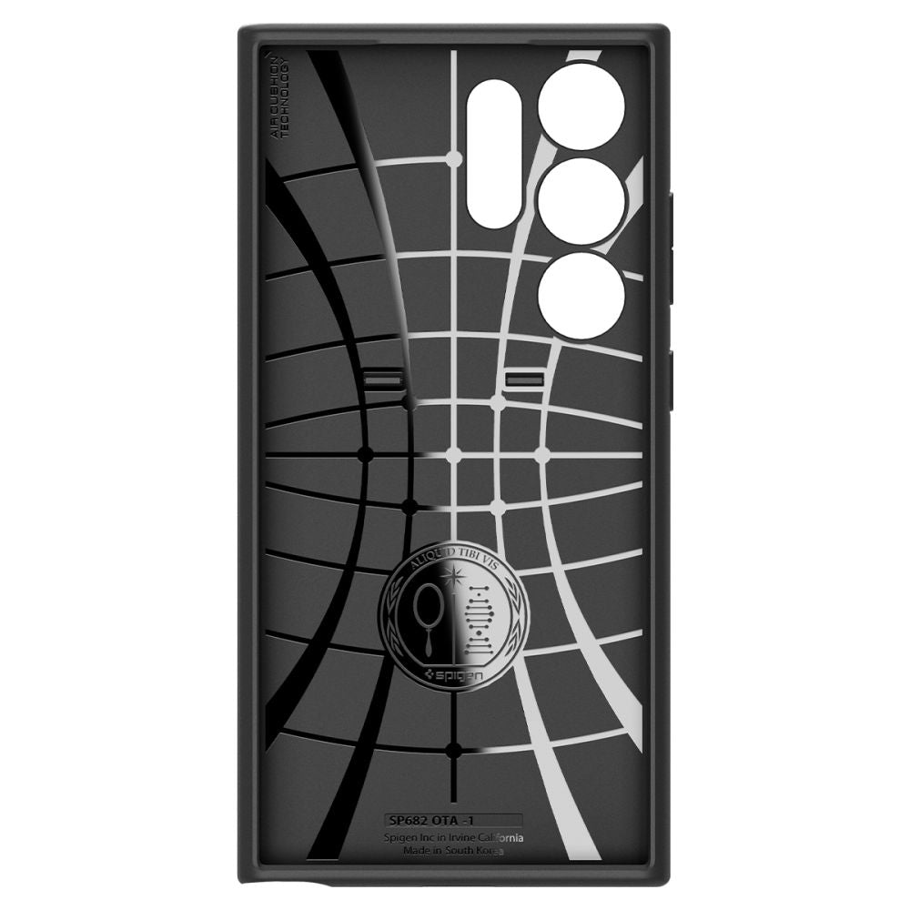Spigen Samsung Galaxy S24 Ultra Optik Armor Θήκη Σιλικόνης με Κάλυμμα για την Κάμερα - Black