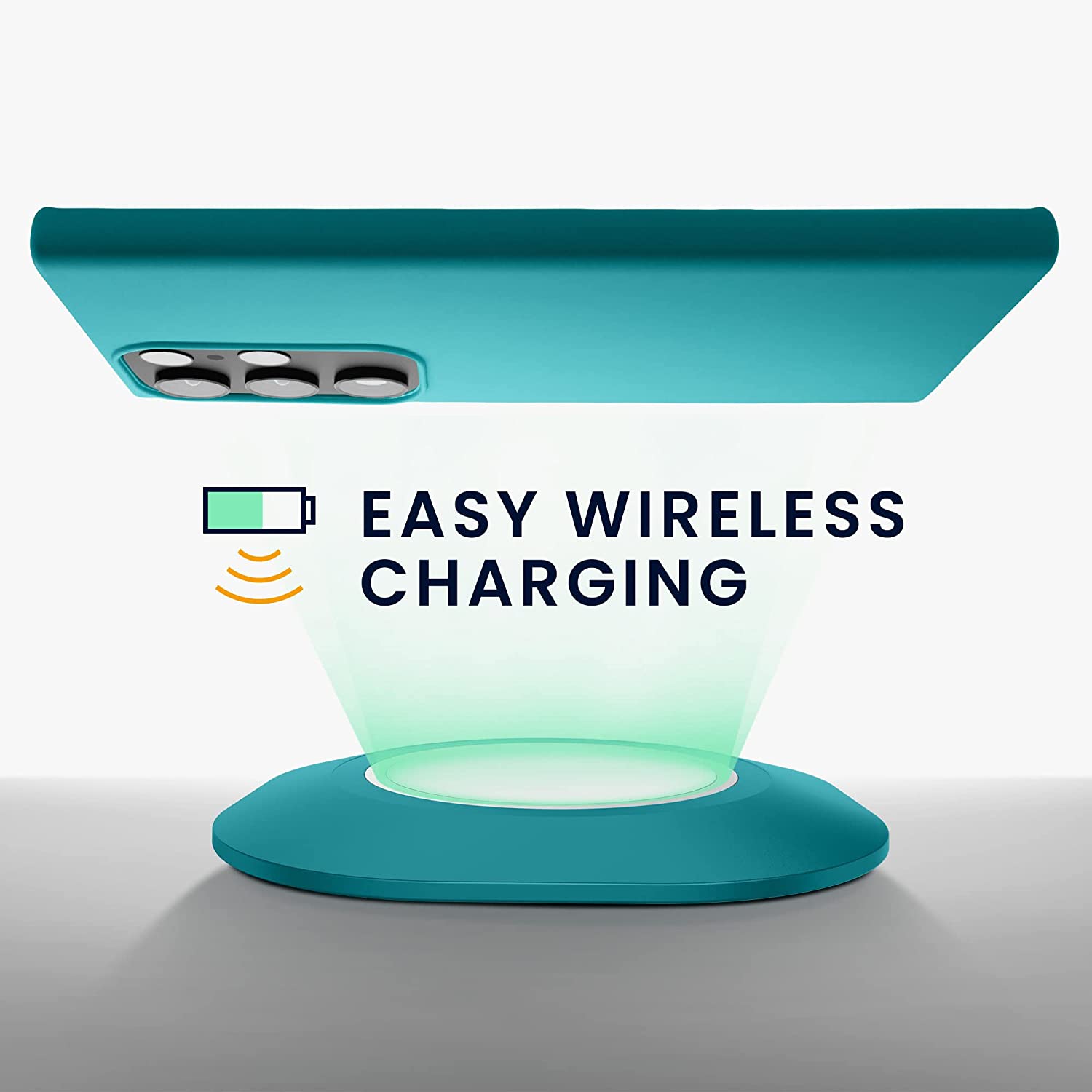 KW Samsung Galaxy S23 Ultra Θήκη Σιλικόνης TPU - Petrol Matte - 60284.57