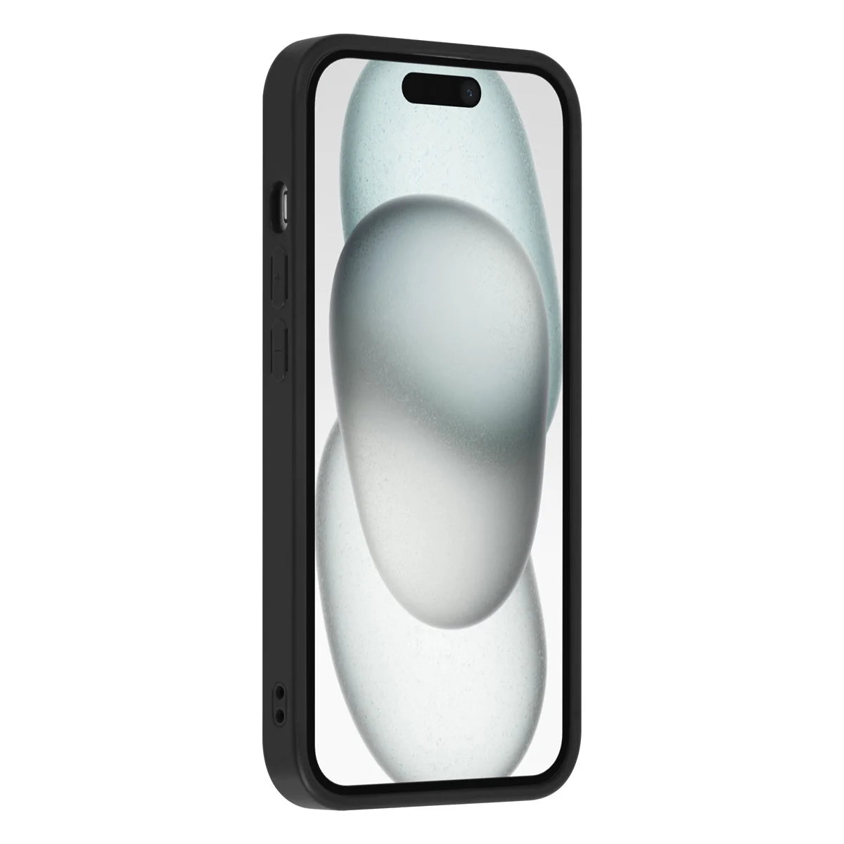 Tuniq iPhone 15 - MagSafe Σκληρή Θήκη με Πλαίσιο Σιλικόνης - Μαύρο Ματ