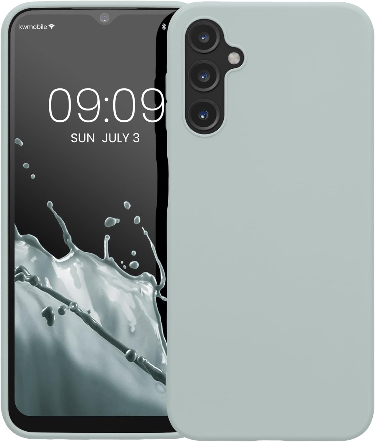 KW Samsung Galaxy A14 5G Θήκη Σιλικόνης TPU - Cool Mint