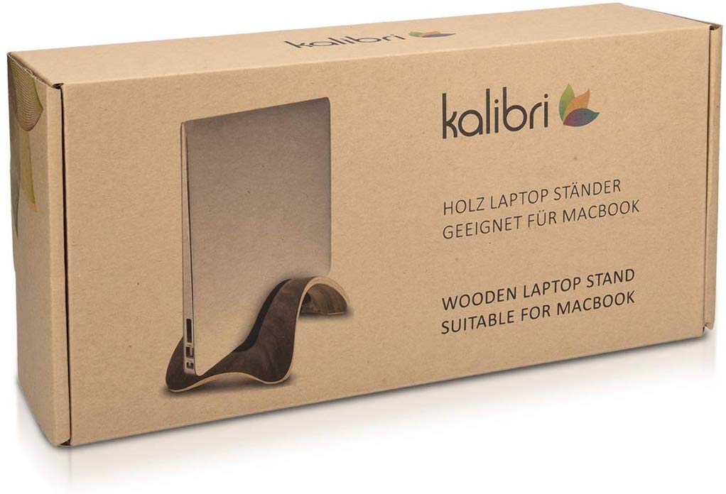 Kalibri Ξύλινη Βάση για Laptop / Notebook / Tablet - Black - 35474.01