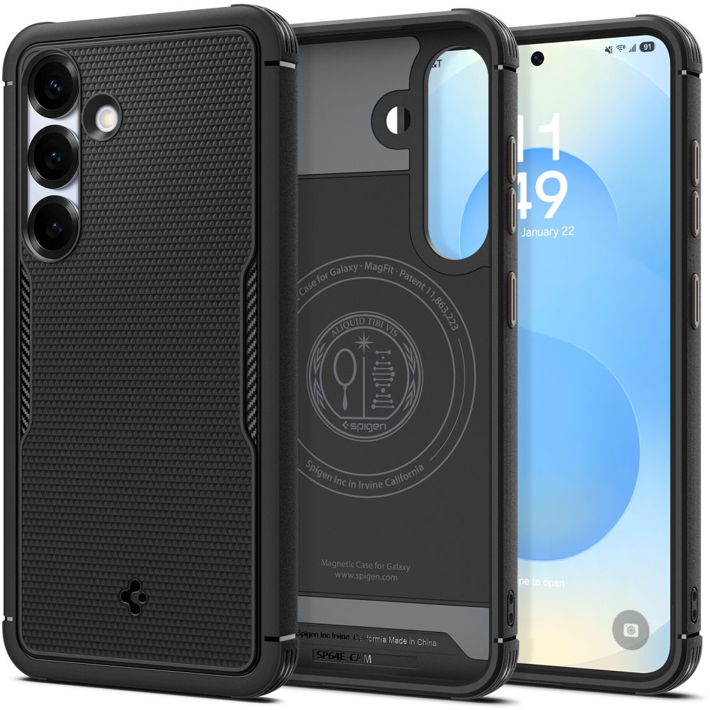 Spigen Samsung Galaxy S25 - Core Armor Mag Θήκη TPU με MagSafe - Matte Black