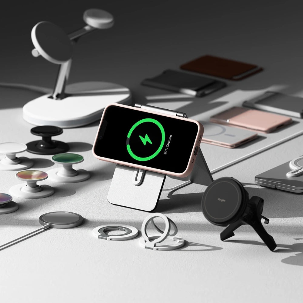 Ringke iPhone 16e Silicone Magnetic MagSafe Case Θήκη Σιλικόνης με MagSafe - Pink Sand